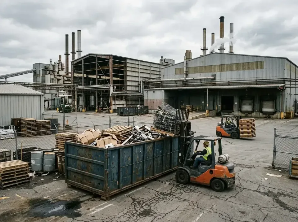 industrial-factory-scrap-conta-003 — frequently asked questions, Cheap Roll-off Dumpster Rentals in Brookland, AR
